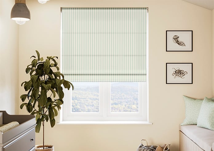 The British Stripe Co. Mary, London No.2 - Twist&Fit Roman Blind - Image 3